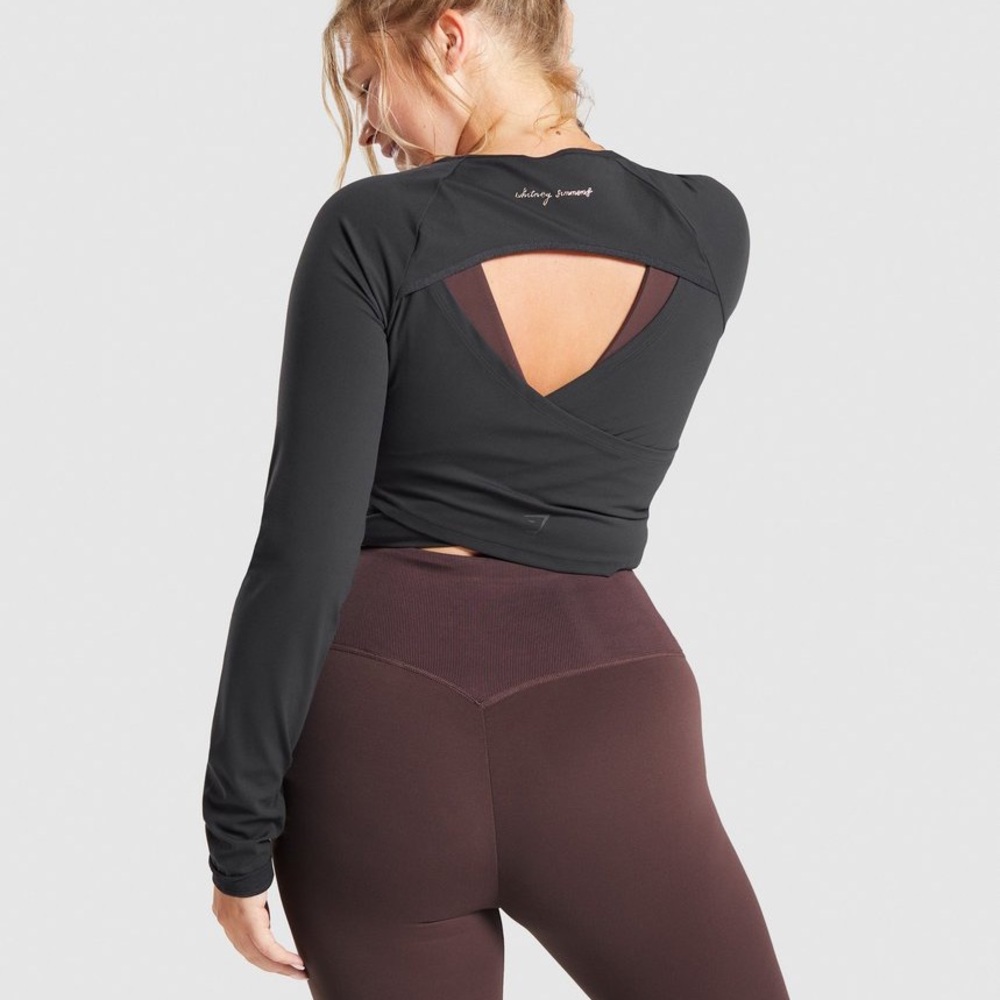 Gymshark Whitney Simmons Long Sleeve Crop Large
